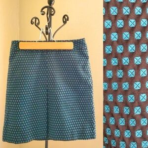 Polka Dot Mini‎ Skirt Office Business Capsule Workwear Classic Preppy Academia